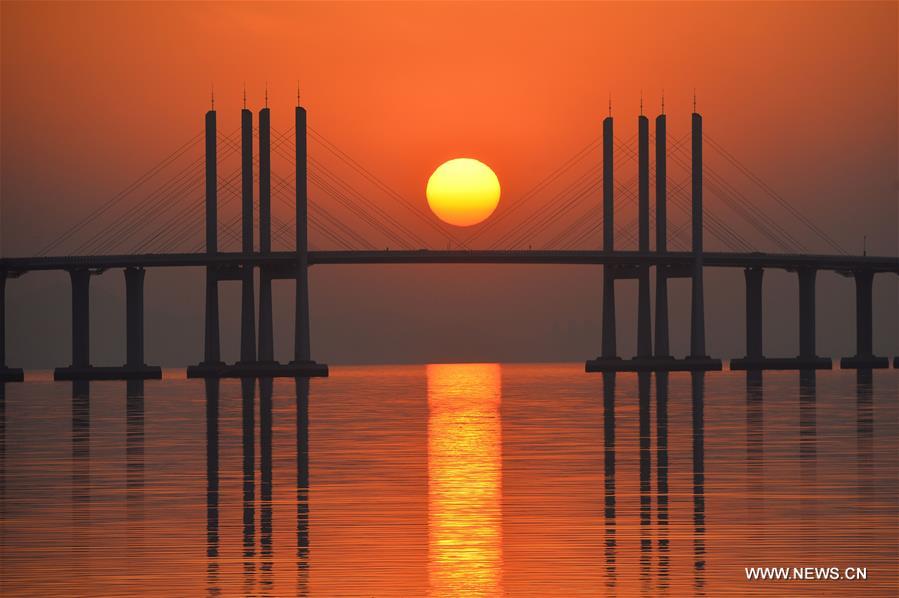 #CHINA-SHANDONG-QINGDAO JIAOZHOU BAY BRIDGE (CN)