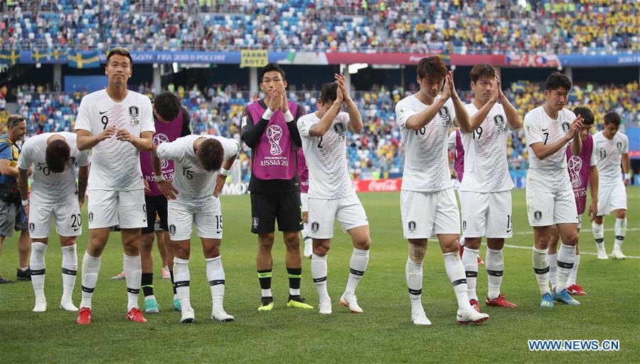 (SP)RUSSIA-NIZHNY NOVGOROD-2018 WORLD CUP-GROUP F-SWEDEN VS SOUTH KOREA