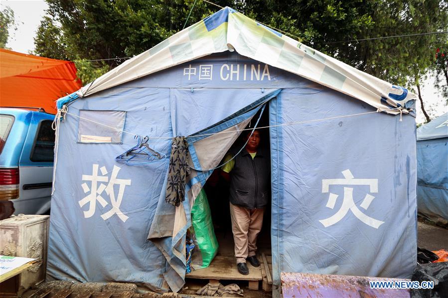 MEXICO-MEXICO CITY-CHINA-COMMEMORATION-EARTHQUAKE