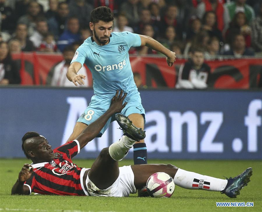 (SP)FRANCE-NICE-FOOTBALL-LIGUE 1-MARSEILLE VS NICE