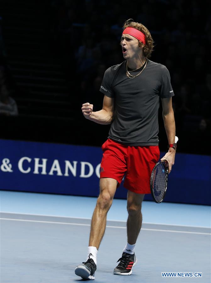 (SP)BRITAIN-LONDON-TENNIS-ATP WORLD TOUR FINALS-DAY 6