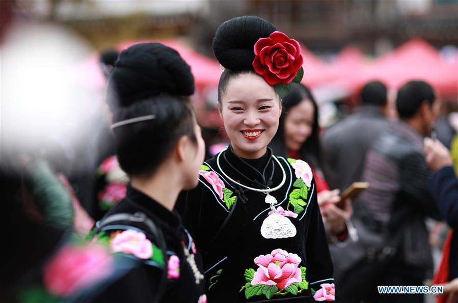 #CHINA-GUIZHOU-MIAO ETHNIC GROUP-NEW YEAR-CELEBRATION (CN)&nbsp;