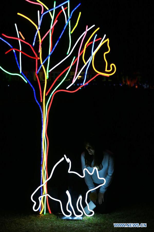 AUSTRALIA-CANBERRA-ENLIGHTEN FESTIVAL