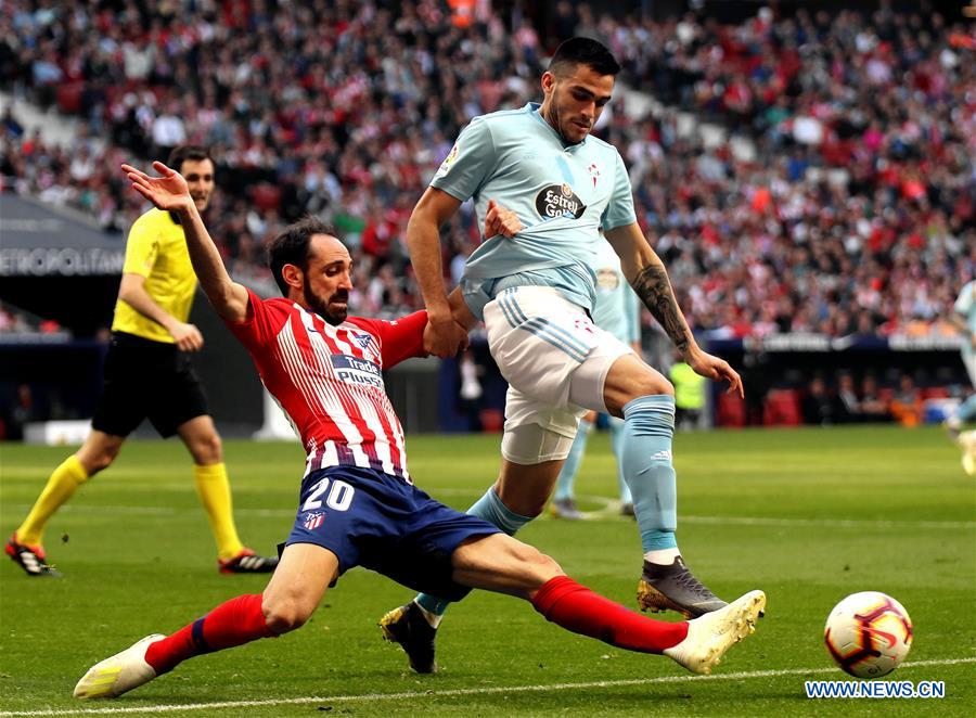 (SP)SPAIN-MADRID-SOCCER-SPANISH LEAGUE-ATLETICO MADRID VS CELTA