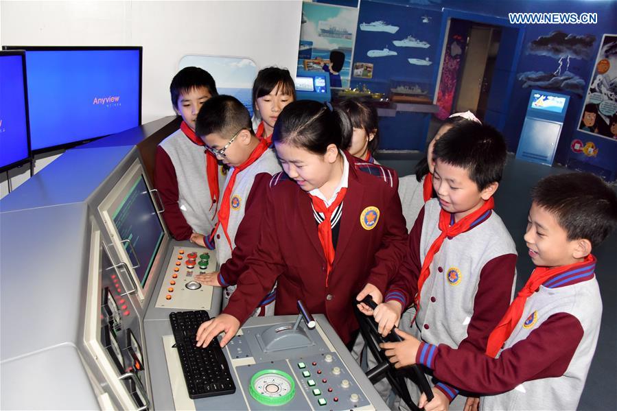 CHINA-SHANDONG-QINGDAO-SCIENCE CLASS-NAVY (CN)