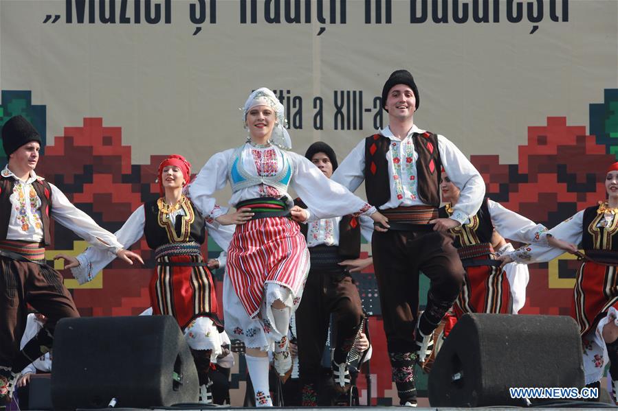 ROMANIA-BUCHAREST-FOLKLORE FESTIVAL