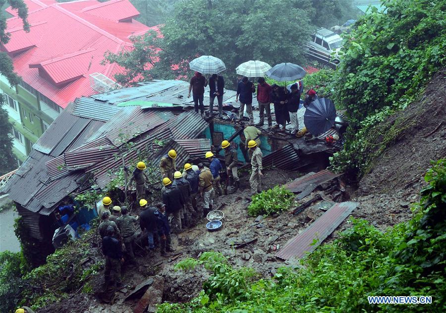 INDIA-HIMACHAL PRADESH-FLOODS