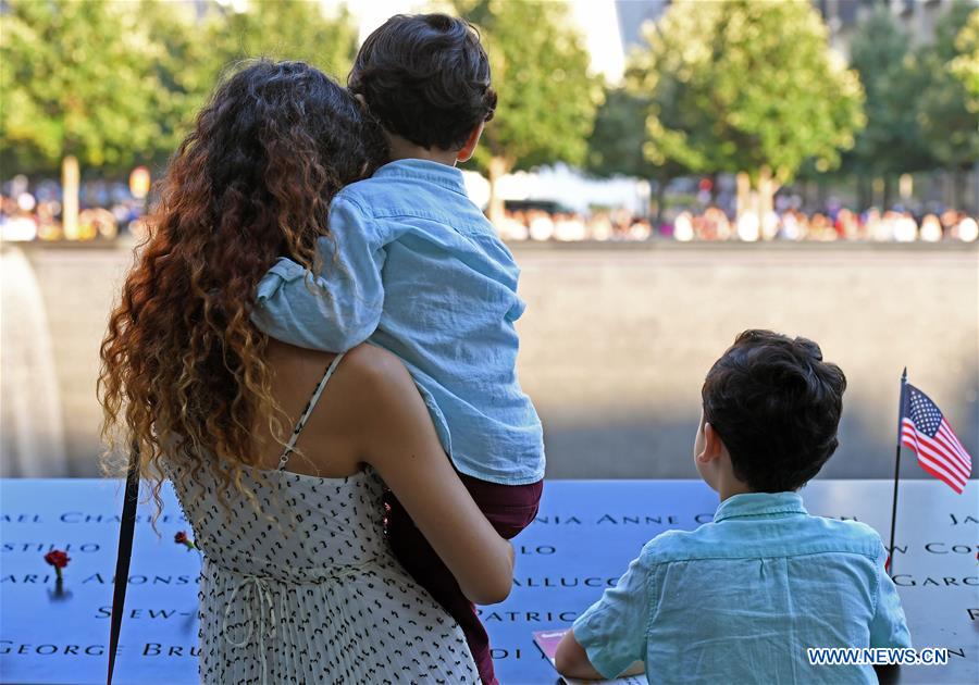 U.S.-NEW YORK-9/11-18TH ANNIVERSARY