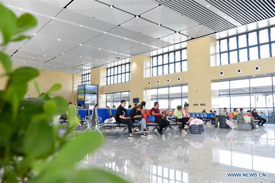 CHINA-XINJIANG-KORLA-RAILWAY STATION-NEW STATION BUILDING (CN)