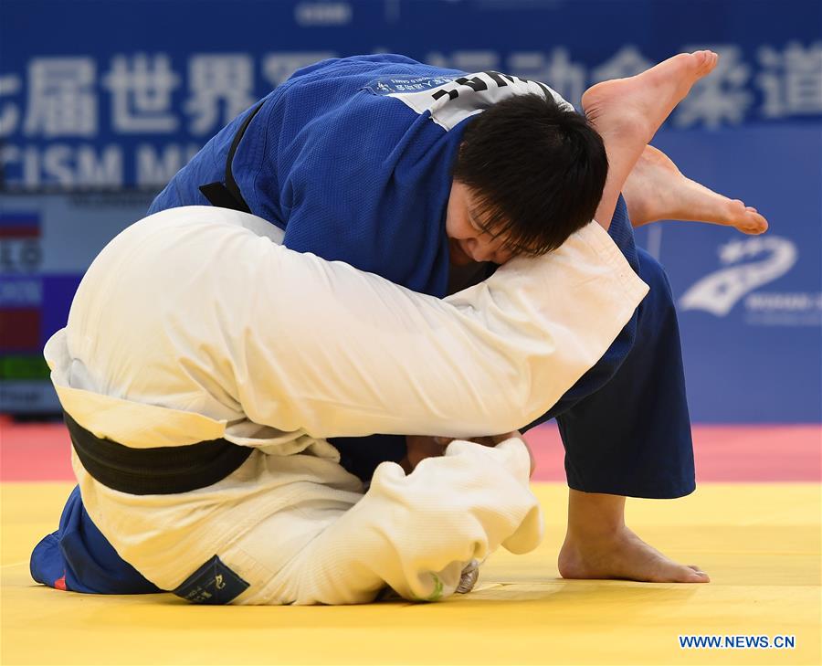 (SP)CHINA-WUHAN-7TH MILITARY WORLD GAMES-JUDO-WOMEN'S +78KG FINAL(CN)