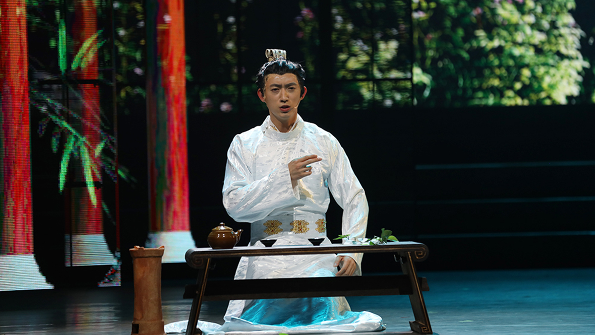 大型茶文化史詩音樂劇《茶道：一葉乾坤》演出現(xiàn)場