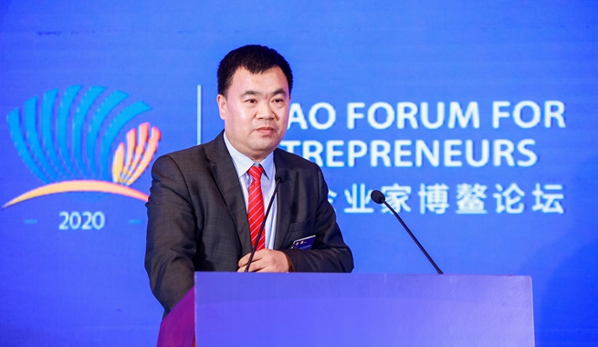 北京永聚河環(huán)?？萍加邢薰径麻L馮強(qiáng)演講