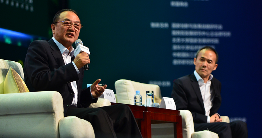 2014綠公司年會(huì)：柳傳志對(duì)話(huà)王石