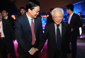 十一屆全國人大常委會(huì)副委員長(zhǎng)周鐵農(nóng)出席&ldquo;中國企業(yè)夢(mèng)之隊(duì)&rdquo;盛典