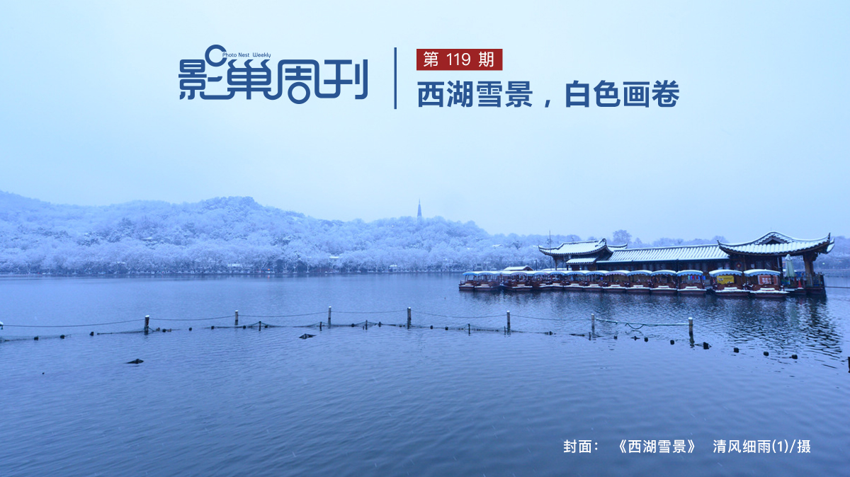 【影巢周刊】西湖雪景，白色畫卷