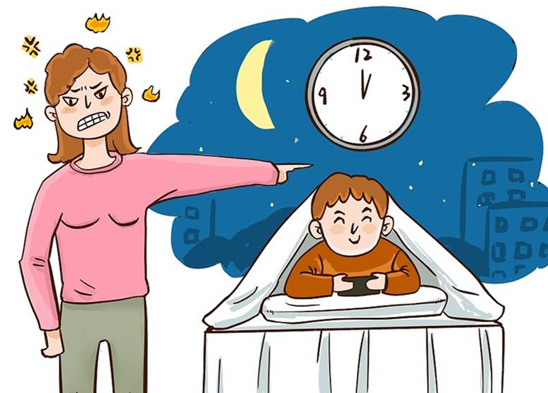 摸黑玩手機(jī)，小心晃出急性青光眼