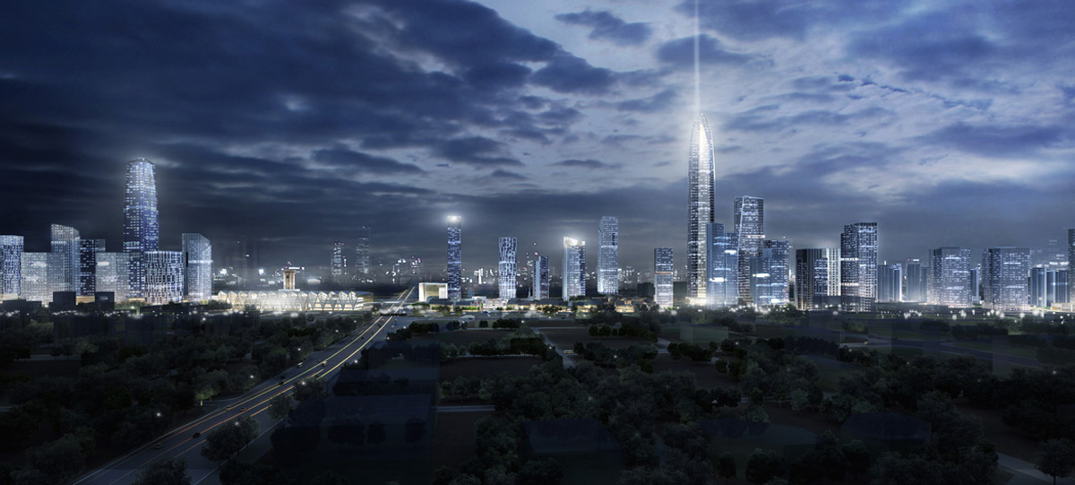 石家莊中央商務(wù)區(qū)的南區(qū)和北區(qū)，將分別以金融和智慧為核心進行建設(shè)，帶動產(chǎn)業(yè)經(jīng)濟集聚