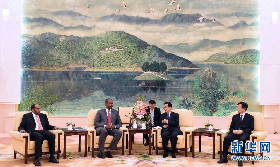 (XHDW)趙洪祝會(huì)見(jiàn)蘇丹全國(guó)大會(huì)黨高級(jí)干部研修班