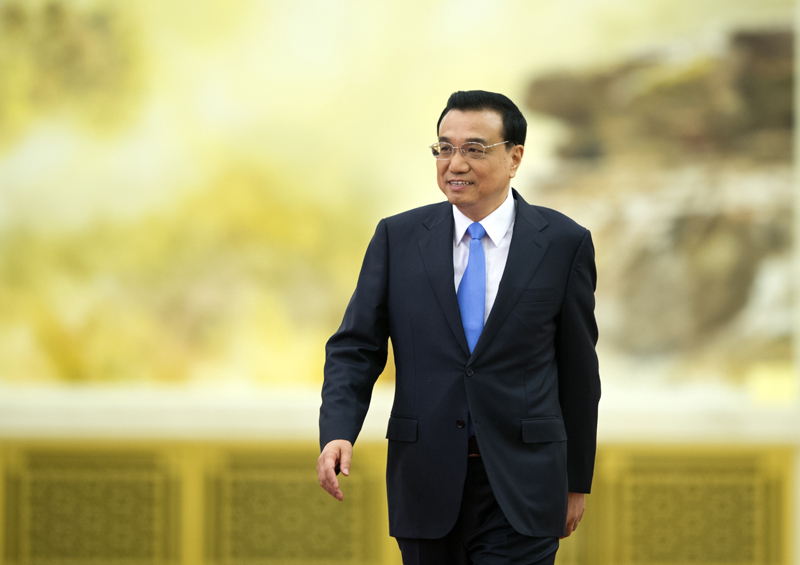 3月15日，國(guó)務(wù)院總理李克強(qiáng)在北京人民大會(huì)堂與中外記者見面，并回答記者提問。新華社記者 謝環(huán)馳 攝