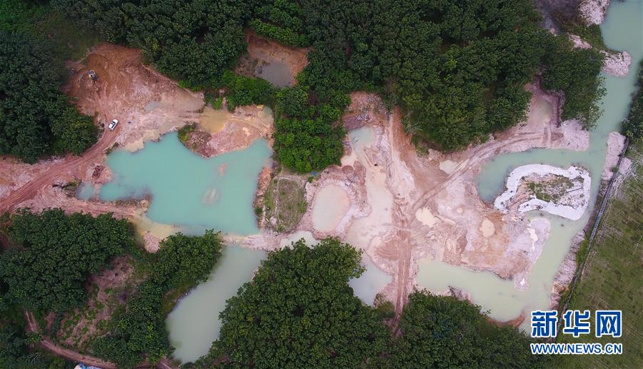 （新華視點(diǎn)&middot;圖文互動(dòng)）（1）小作坊&ldquo;游擊&rdquo;盜采、查處窩點(diǎn)&ldquo;死灰復(fù)燃&rdquo;，海南非法采砂緣何難止？