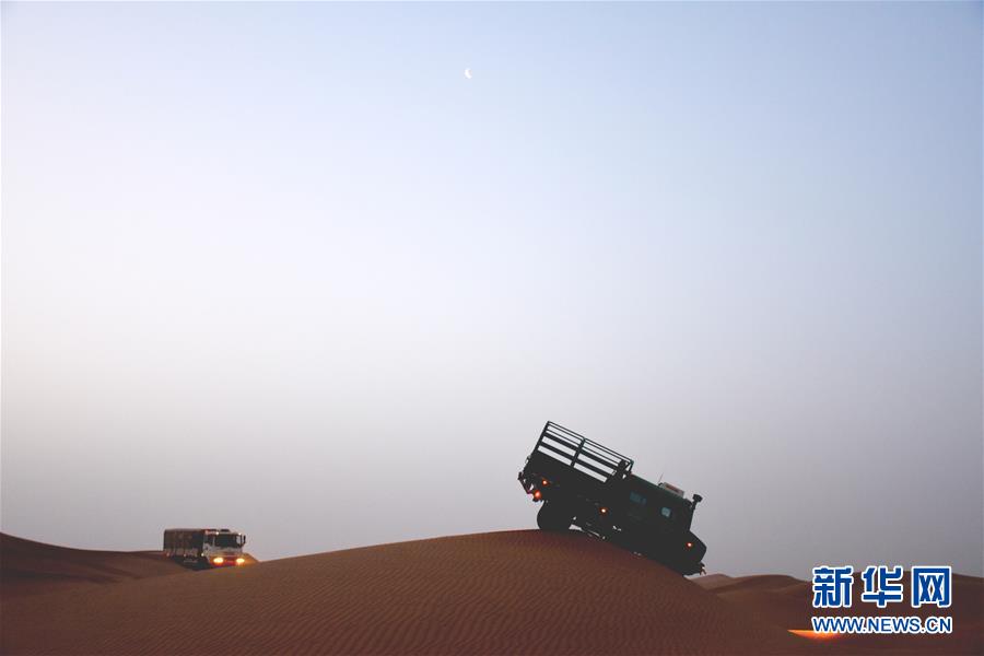 (新春走基層·圖文互動)(5)走進(jìn)塔克拉瑪干:探訪沙漠物探人