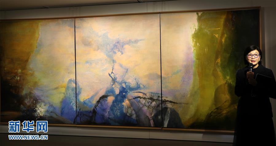 （圖文互動(dòng)）（2）趙無(wú)極大型作品將亮相佳士得香港春拍