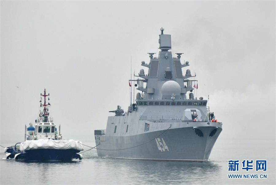 (人民海軍70年)(1)來(lái)華參加多國(guó)海軍活動(dòng)的外國(guó)軍艦抵達(dá)青島