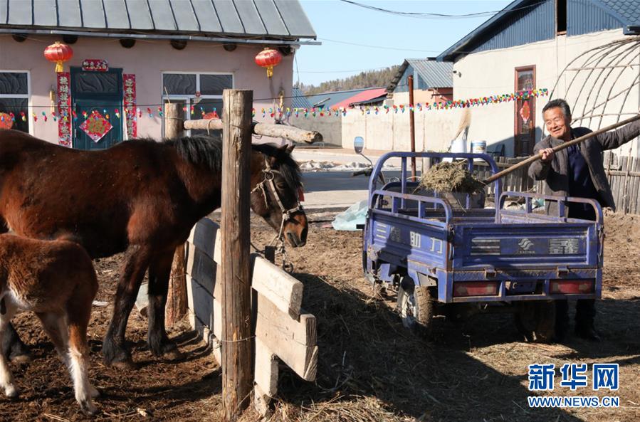 (在習(xí)近平新時(shí)代中國特色社會主義思想指引下——新時(shí)代新作為新篇章·圖文互動)(1)“最北村莊”的“找北”振興路