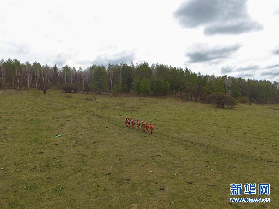 (壯麗70年·奮斗新時代·圖文互動)(7)林海孤島唱響冰與火之歌——記內(nèi)蒙古森林消防總隊(duì)大興安嶺支隊(duì)奇乾中隊(duì)