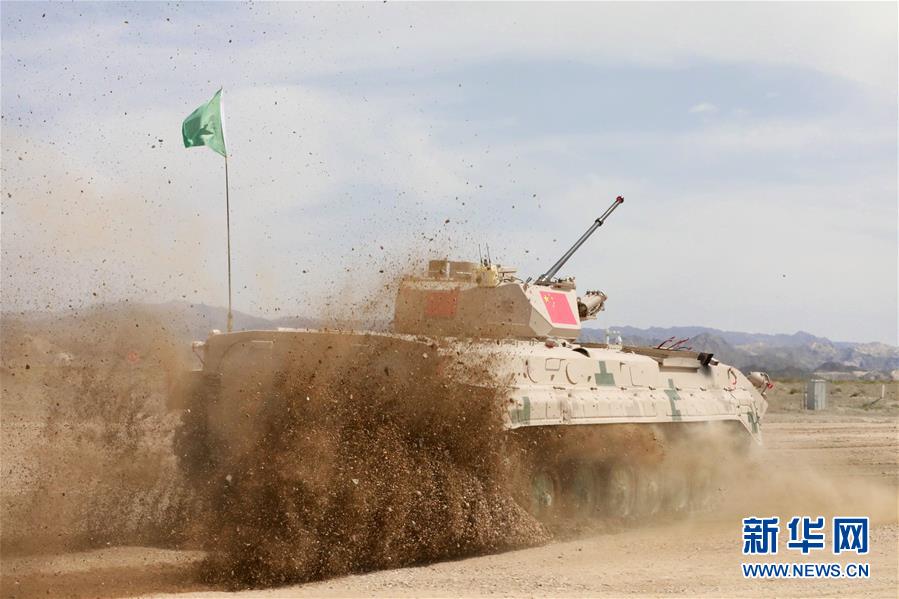 （圖文互動）（3）&ldquo;國際軍事比賽-2019&rdquo;：中國參賽隊刷新&ldquo;蘇沃洛夫突擊&rdquo;步戰(zhàn)車組單車賽紀錄