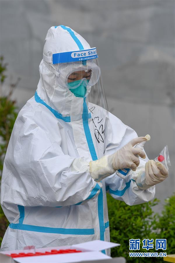 （聚焦疫情防控&middot;圖文互動）（5）吉林省15日新增本地新冠肺炎確診病例2例 當地進一步擴大核酸檢測范圍