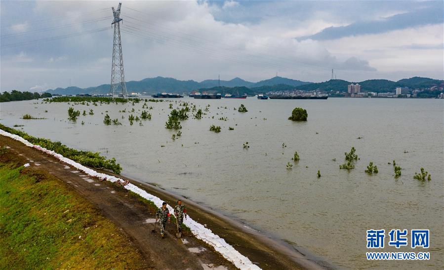 （防汛抗洪&middot;圖片故事）（7）抗洪一線&ldquo;父子兵&rdquo;