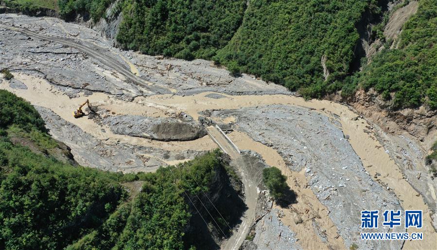 （防汛抗洪&middot;圖文互動）（3）七夕前夜，為莫諾村架起&ldquo;生命之橋&rdquo;