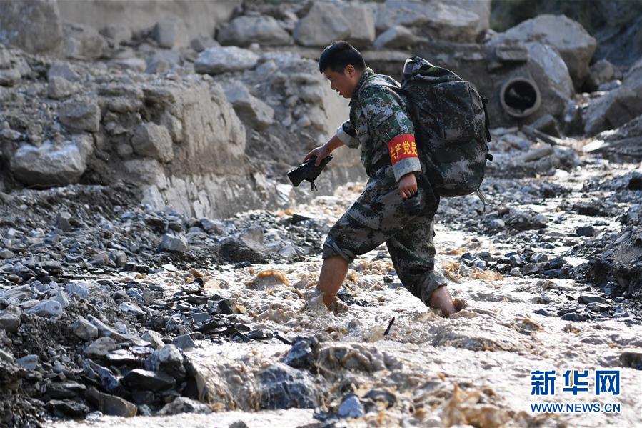 （防汛抗洪&middot;圖文互動）（12）七夕前夜，為莫諾村架起&ldquo;生命之橋&rdquo;
