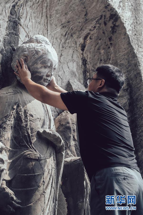 （圖文互動(dòng)）（2）合體了，龍門石窟流散佛首首次實(shí)現(xiàn)&ldquo;數(shù)字復(fù)位&rdquo;