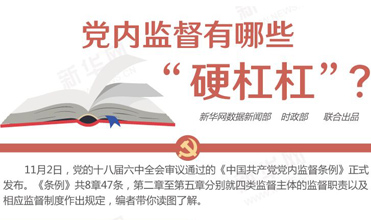 黨內監(jiān)督有哪些&ldquo;硬杠杠&rdquo;？