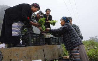&ldquo;八一&rdquo;禮物，飛向云端哨所