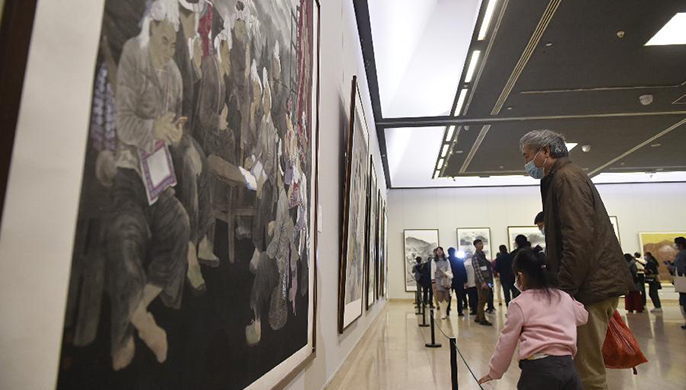 守望鄉(xiāng)愁&mdash;&mdash;黔東南苗族侗族自治州民族文化暨脫貧攻堅(jiān)主題美術(shù)作品展在京開(kāi)幕