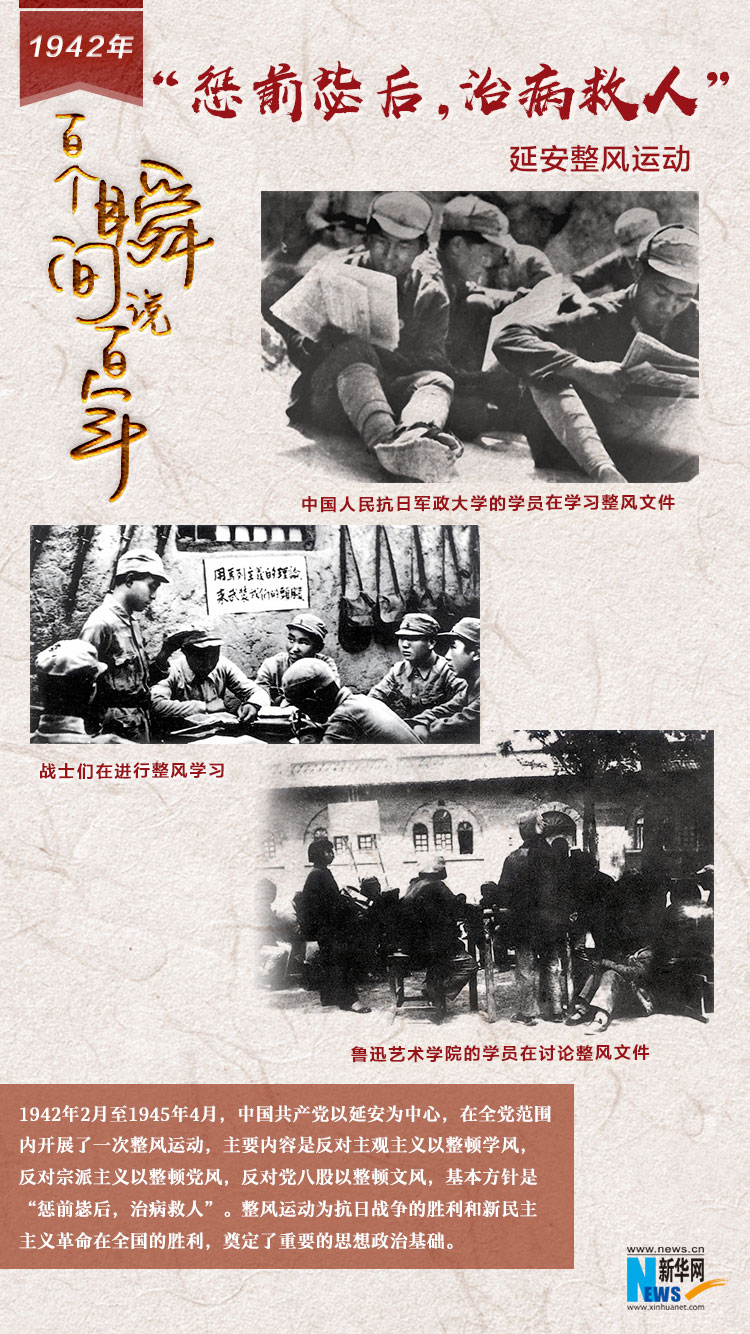 1942，&ldquo;懲前毖后，治病救人&rdquo;