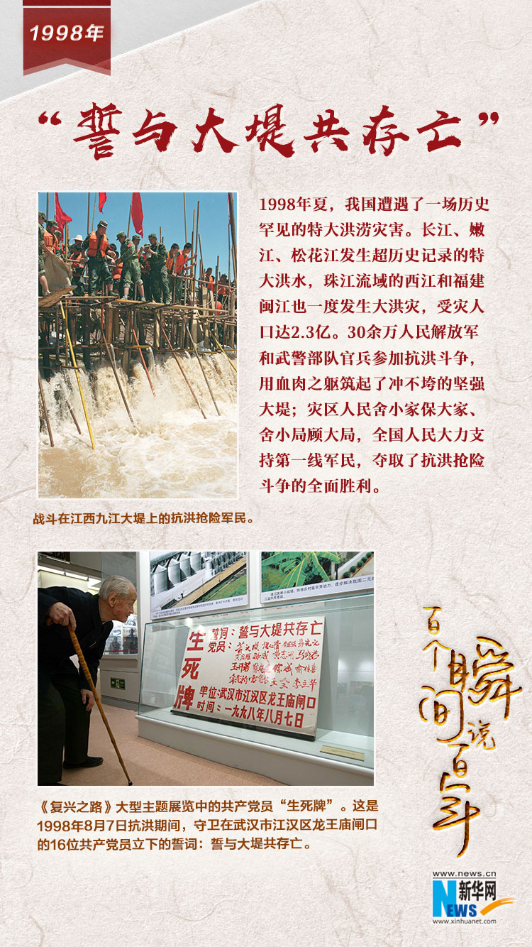 1998，&ldquo;誓與大堤共存亡&rdquo;