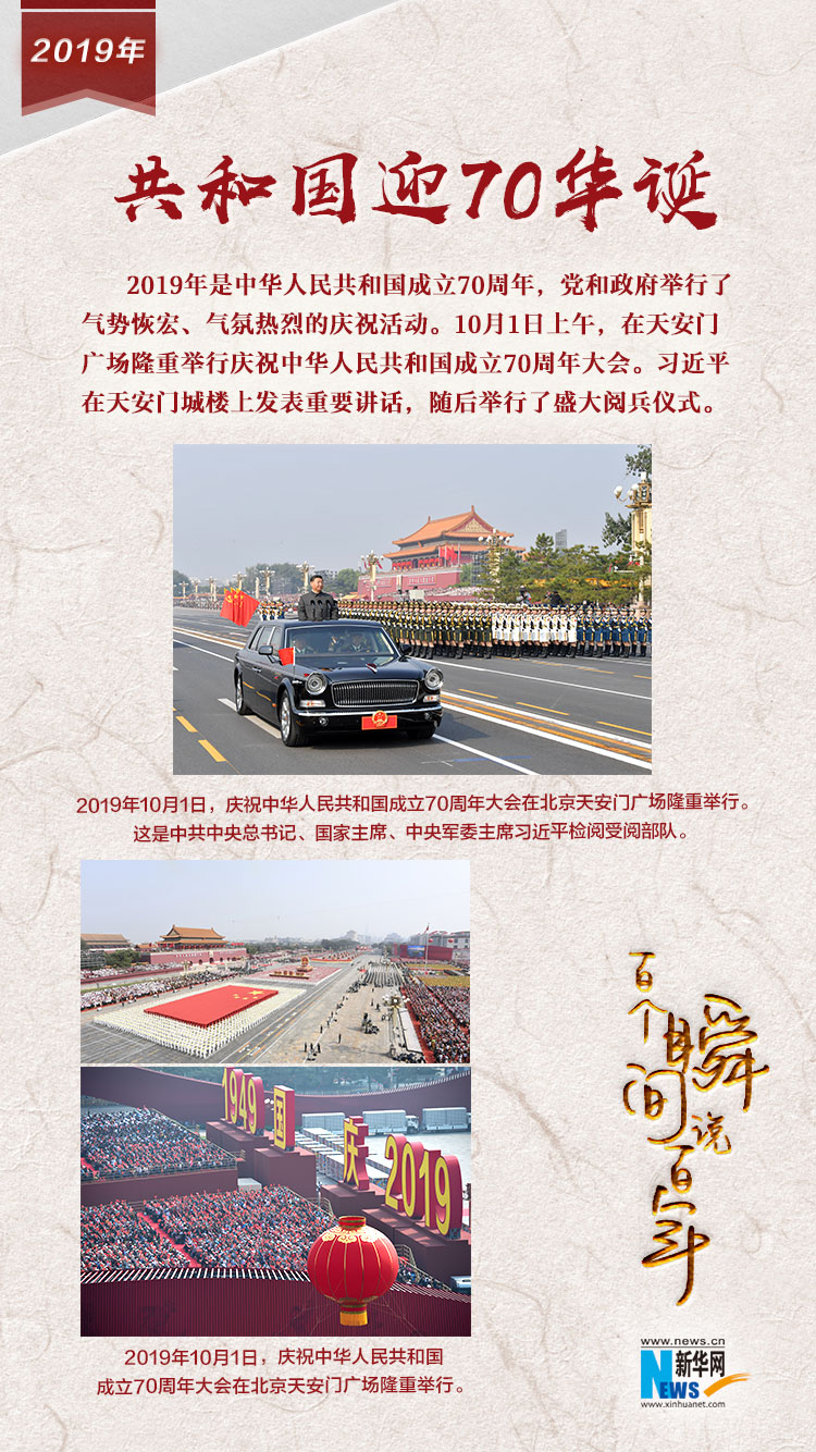 2019，共和國迎70華誕