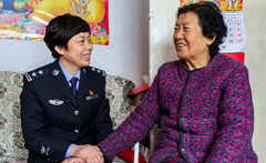 &ldquo;掌上警務(wù)室里的聲音，我會帶到北京&rdquo;