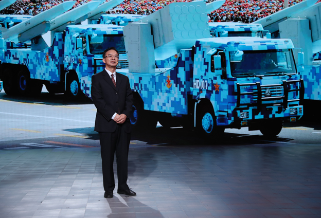 我們武器裝備讓大家自豪地說東風快遞，使命必達