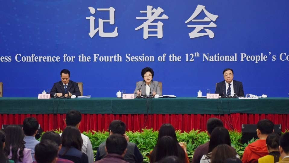 李斌、馬曉偉和王培安答記者問