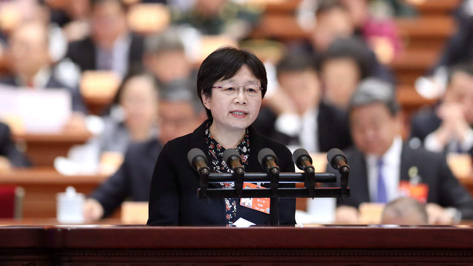 民革中央副主席、上海市委會主委，上海市人大常委會副主任 高小玫