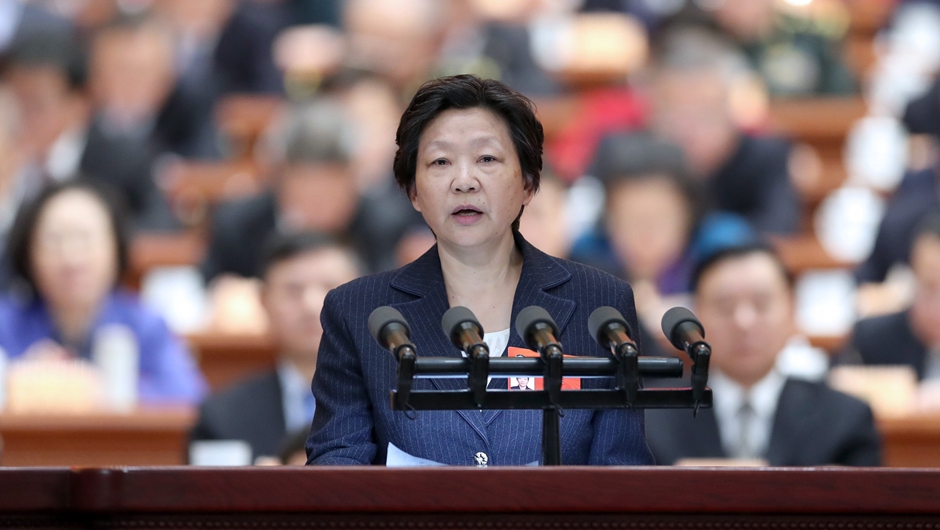 全國(guó)政協(xié)人口資源環(huán)境委員會(huì)副主任，九三學(xué)社中央副主席 印紅