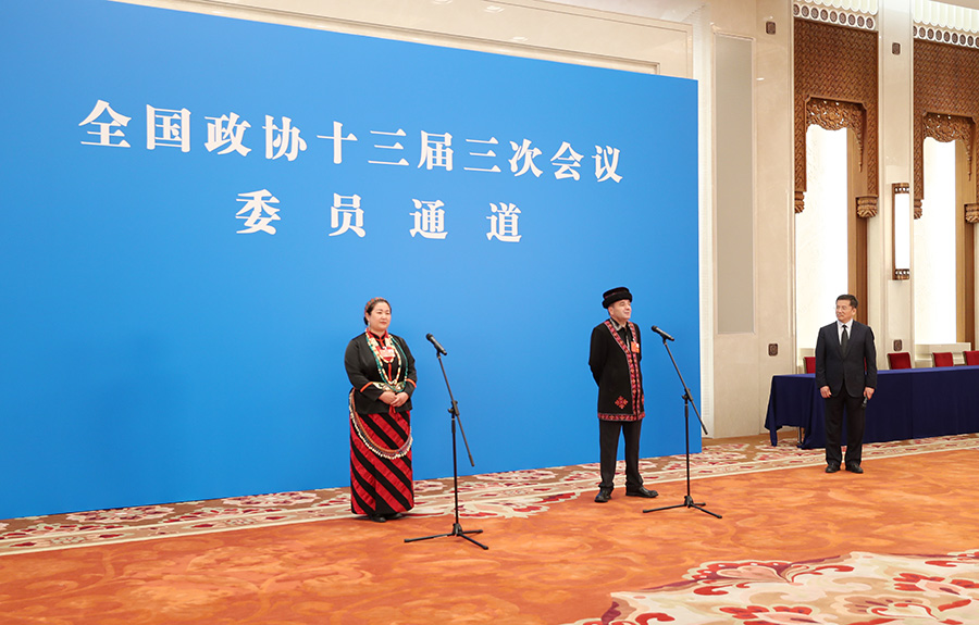 &ldquo;委員通道&rdquo;采訪活動(dòng)現(xiàn)場(chǎng)