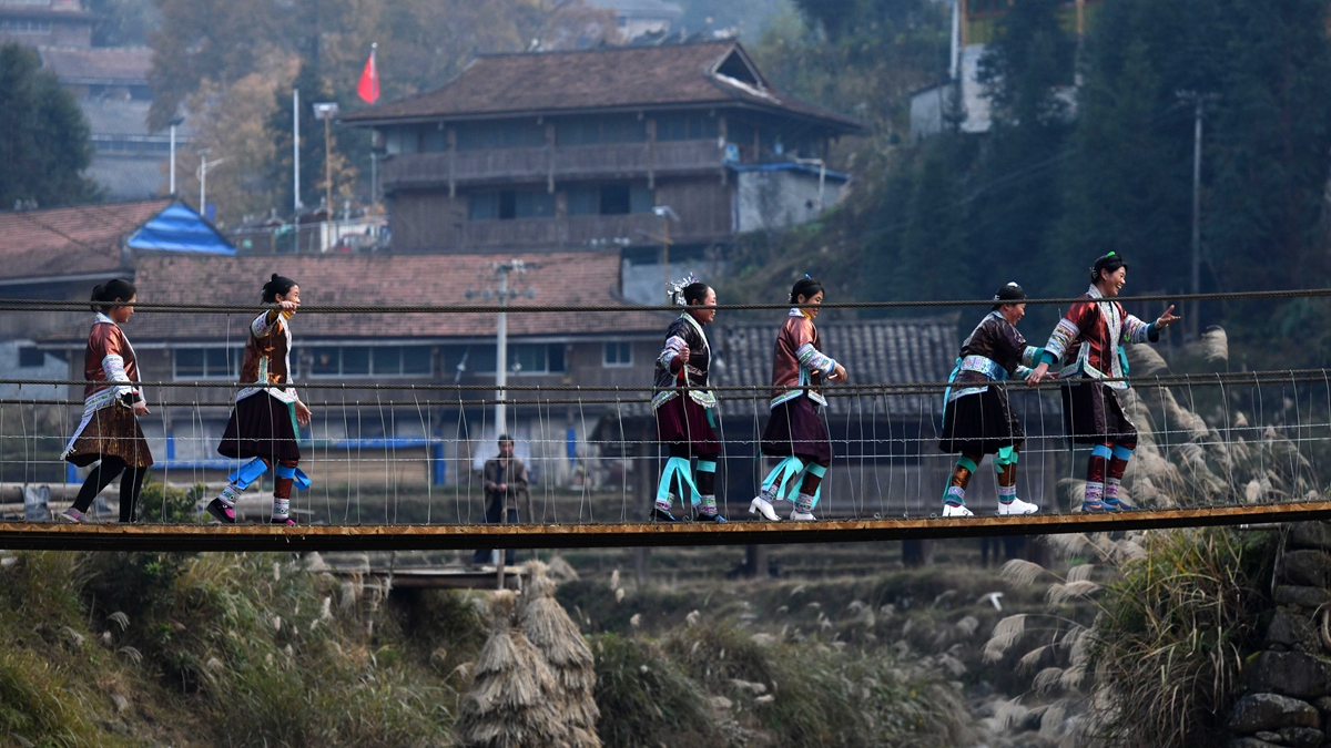 苗山脫貧影像志&mdash;&mdash;烏英的橋