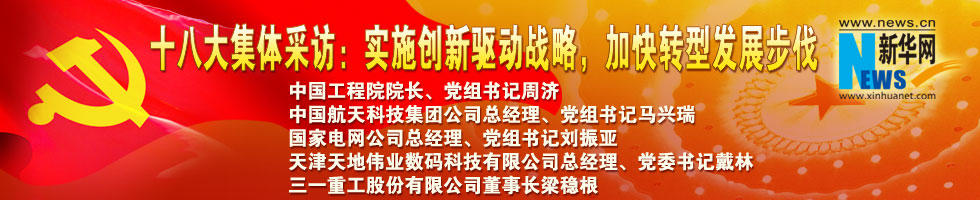 十八大集體采訪：實施創(chuàng)新驅(qū)動戰(zhàn)略，加快轉(zhuǎn)型發(fā)展步伐