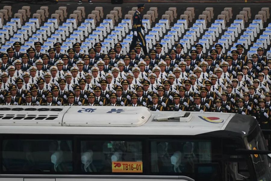 這就是今天早上的北京！